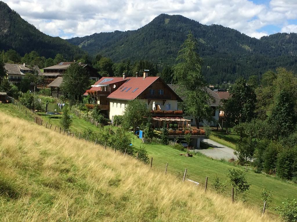 Landhof Schober Appartementen Weissbriach Exterior foto